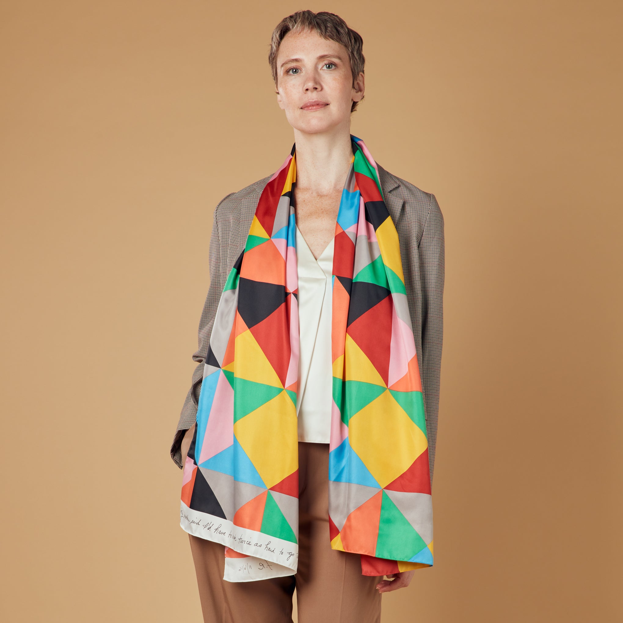 Faith Ringgold Recycled Polyester Scarf - Image 5