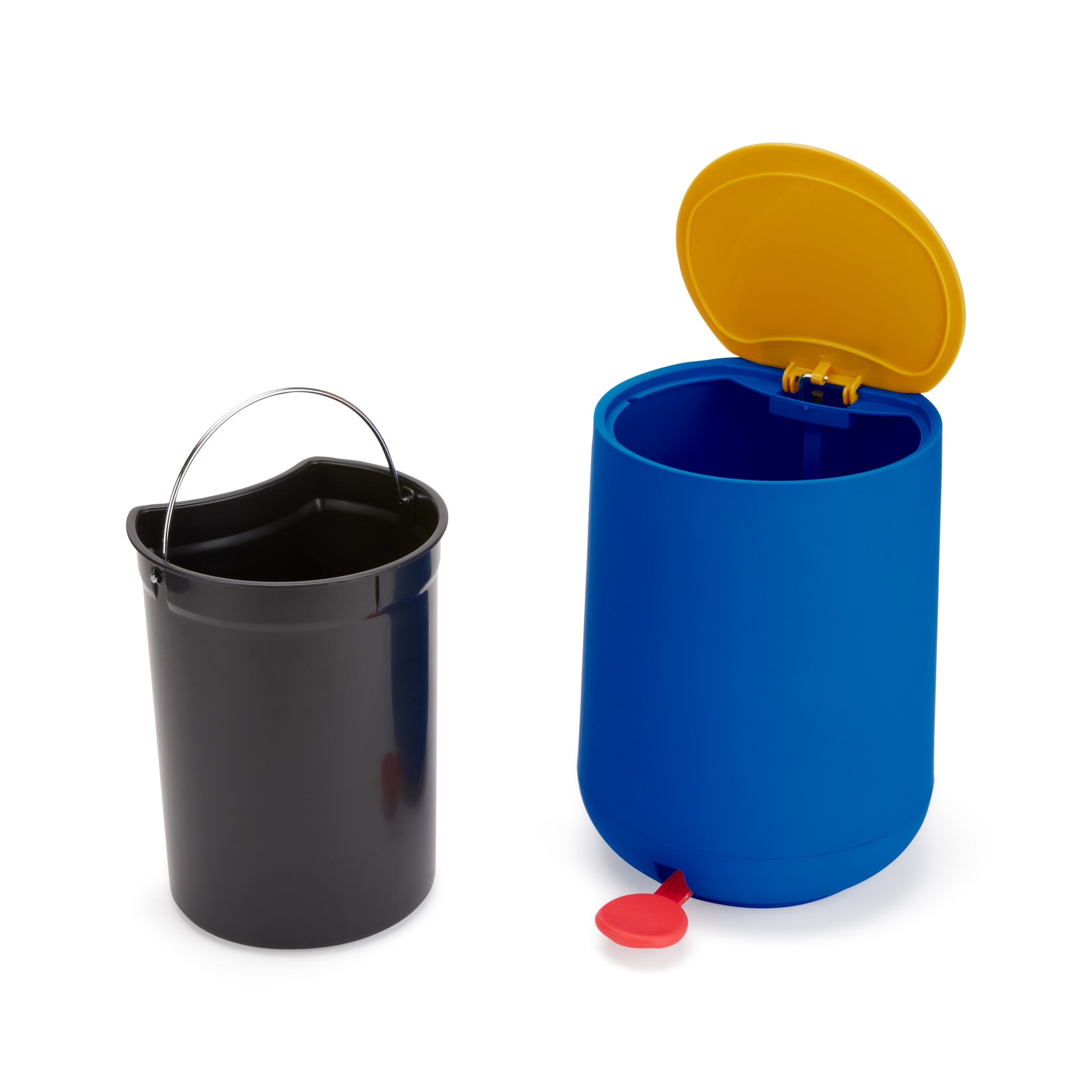 Nova One Color Block Bathroom Accessories - Waste Bin - Image 4