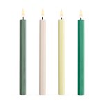 HAY Shape Candles - Set of 4 - Greens/ Whites