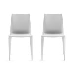 Mario Bellini Stacking Chair from Heller - Set of 2 - Light Gray