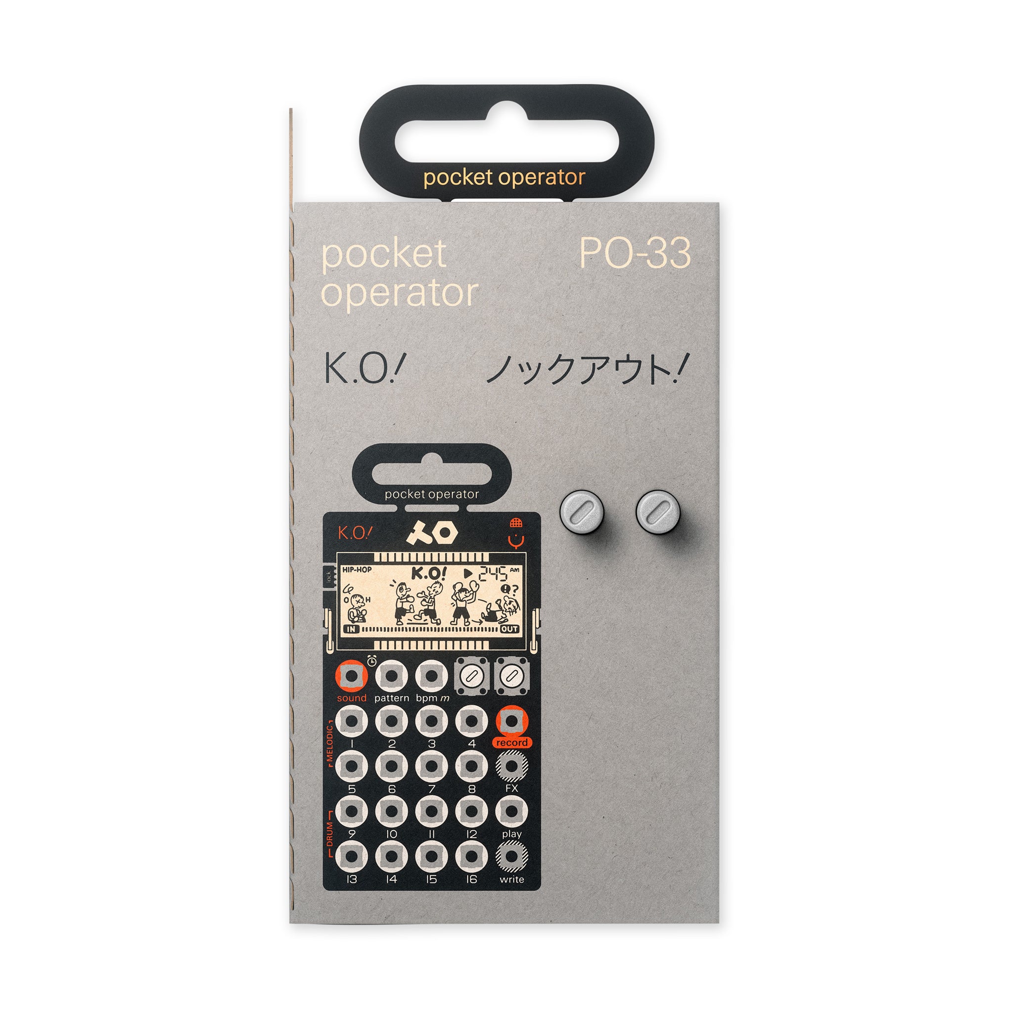 Teenage Engineering Pocket Operator Synthesizer - PO-33 K.O! - Image 4