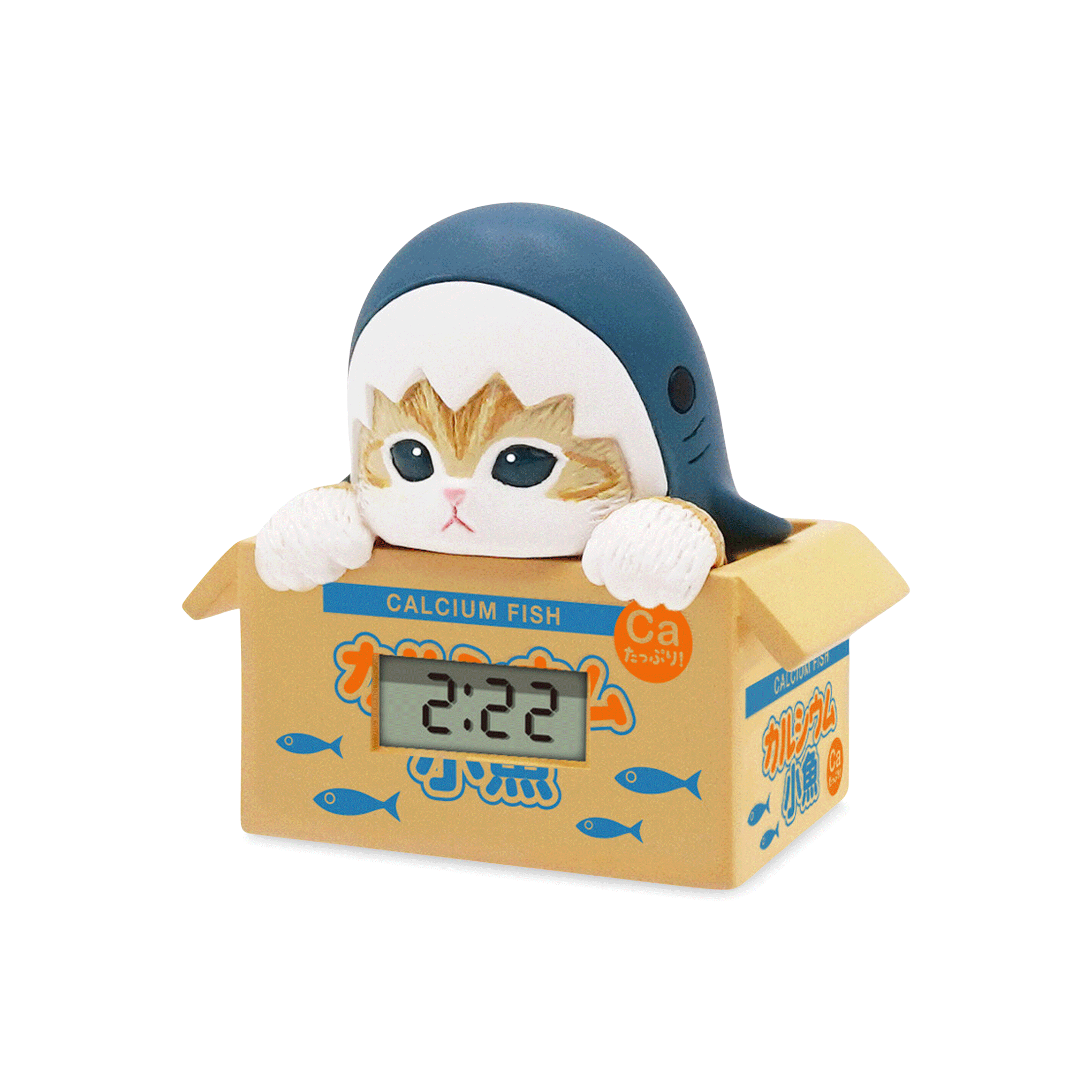 Mofusand Cat Desk Clock Blind Box Toy - Sealife - Image 2
