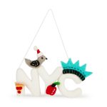 NYC Felt Ornament - NYC Sign