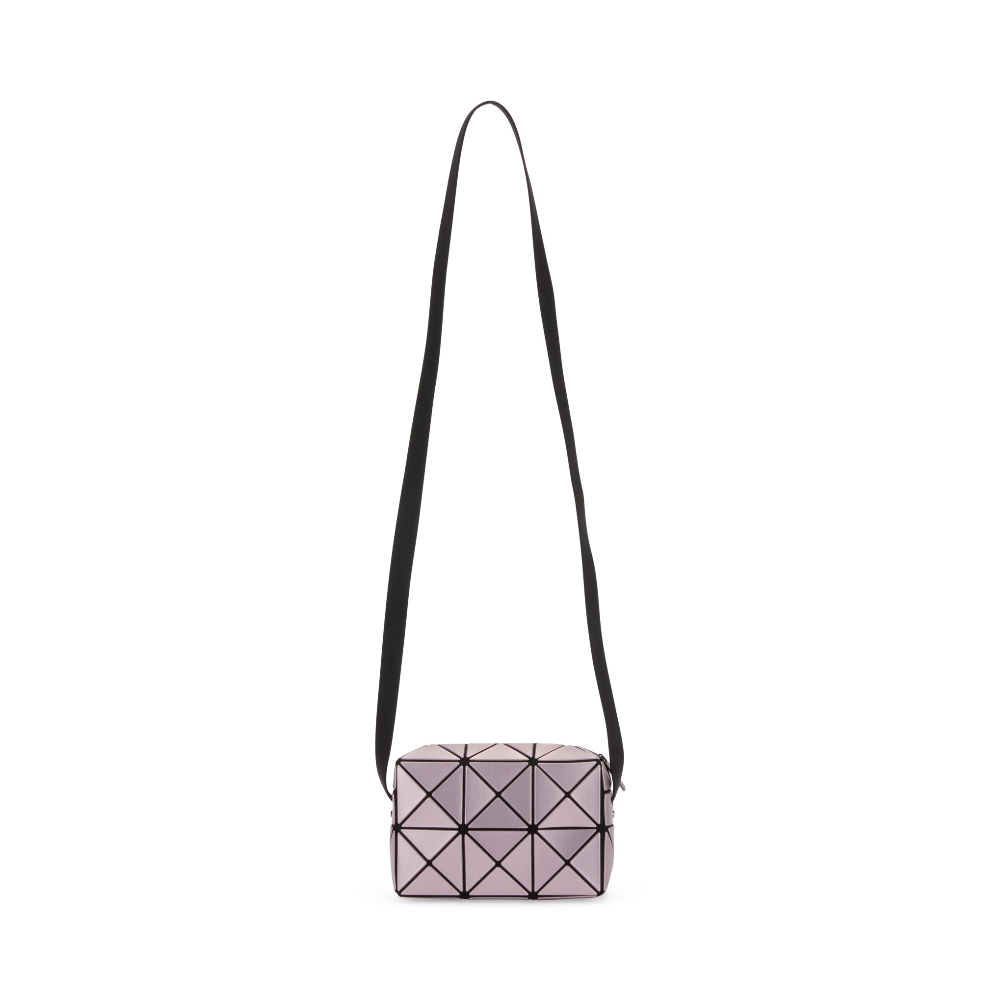 BAO BAO ISSEY MIYAKE Metallic Cuboid Crossbody Bag - Light Pink - Image 5