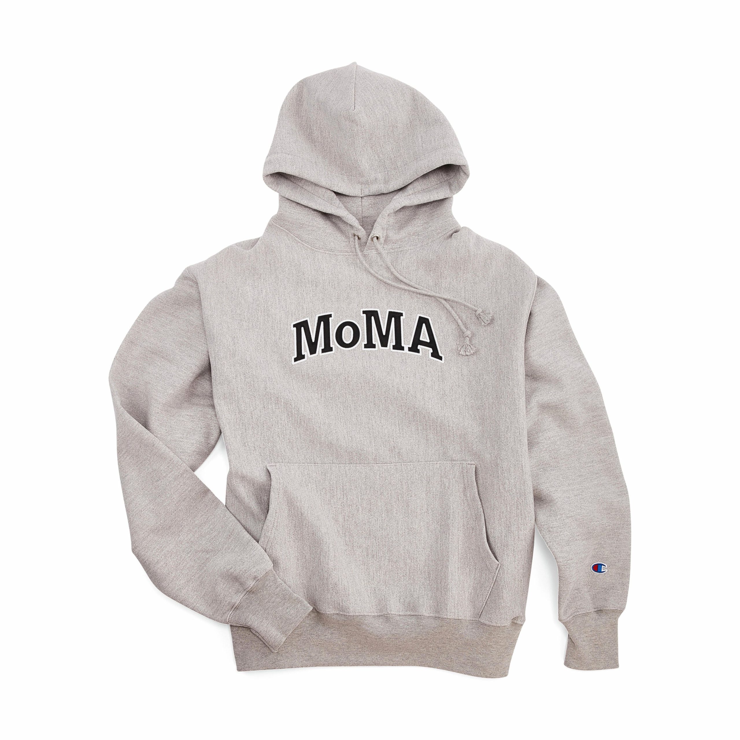 Champion Hoodie - MoMA Edition - Oxford Gray - Image 2