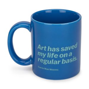 Artist Quote Ceramic Mug - Blue