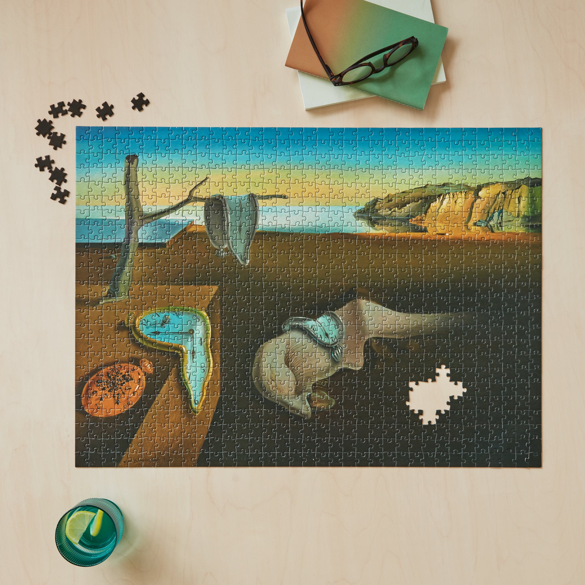 Salvador Dal?? Persistence of Memory Jigsaw Puzzle - 840 Pieces - Image 2
