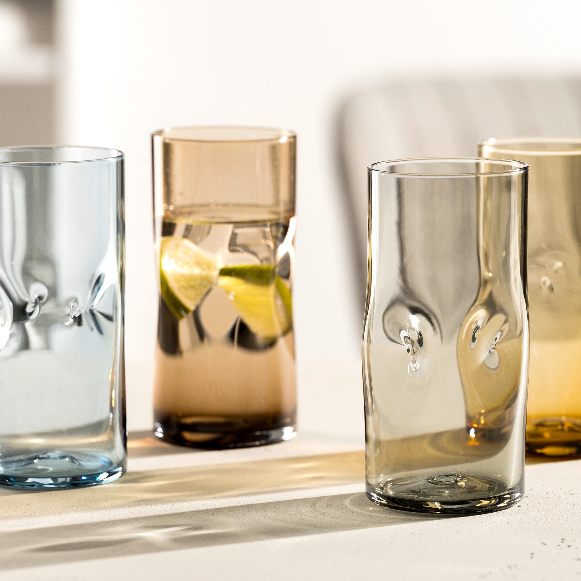 Vesuvio Colored Glassware - Set of 4 - Image 2