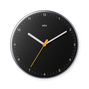 Braun BC26 Wall Clock - Black