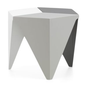 Isamu Noguchi Prismatic Side Table - Light Gray