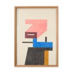 Nathalie Du Pasquier Tintin Limited Edition Framed Poster