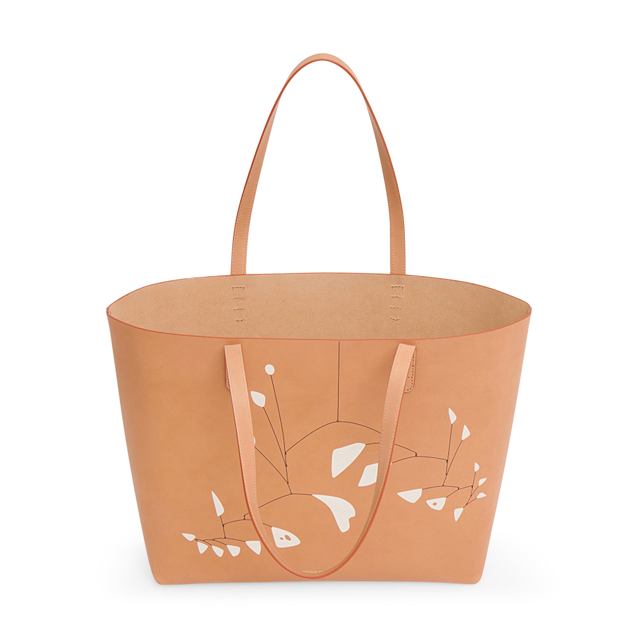 Alexander Calder Mansur Gavriel Large Leather Tote Bag - Image 4