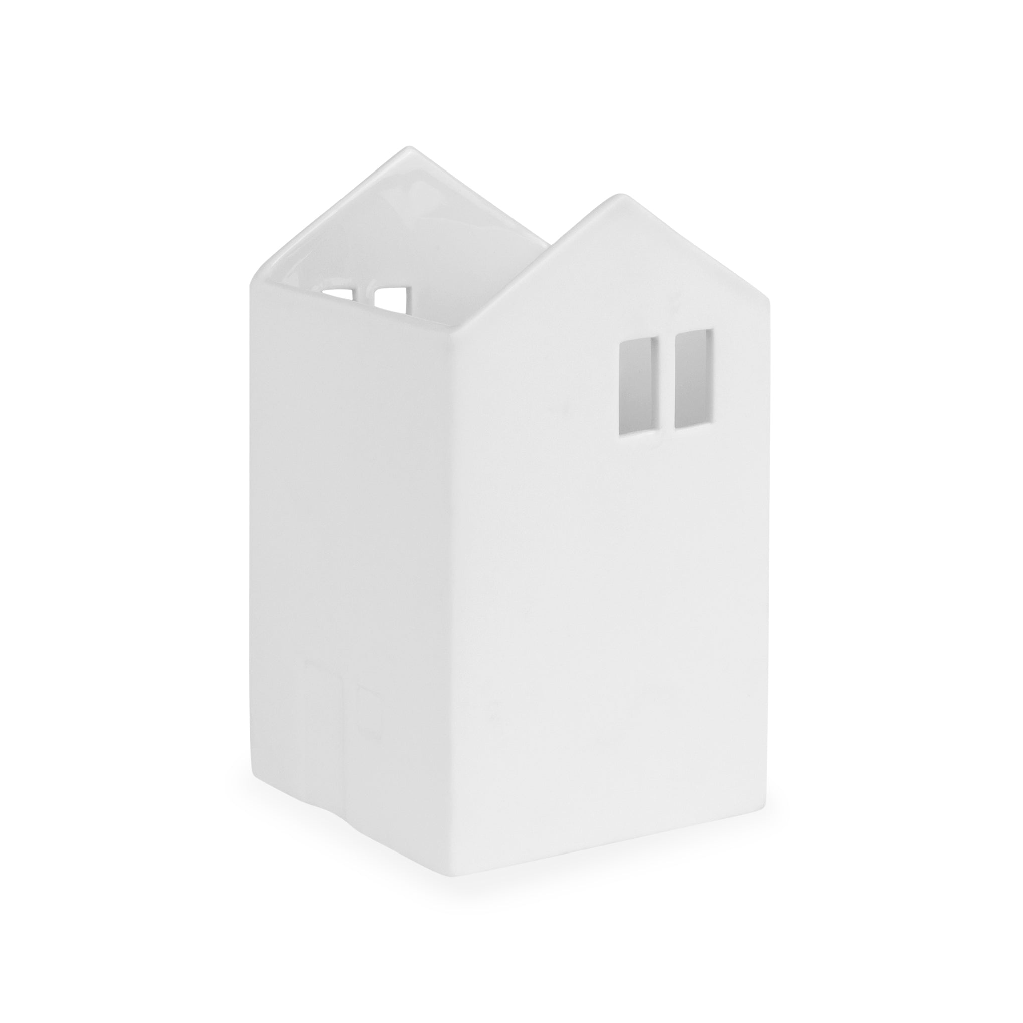 Village House Porcelain Vase - Small - Image 3