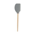 Spinning Wood Kitchen Utensil - Silicone Spatula