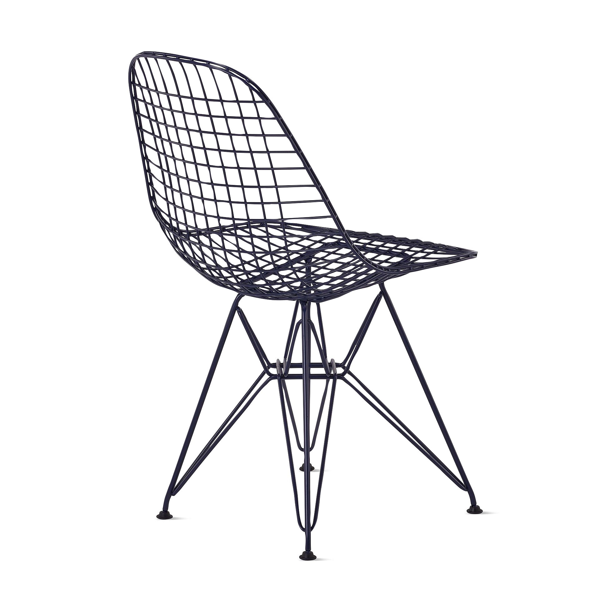 Herman Miller x HAY Eames Wire Chair - Black Blue - Image 10