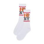 NYC Food Icons Socks - Red