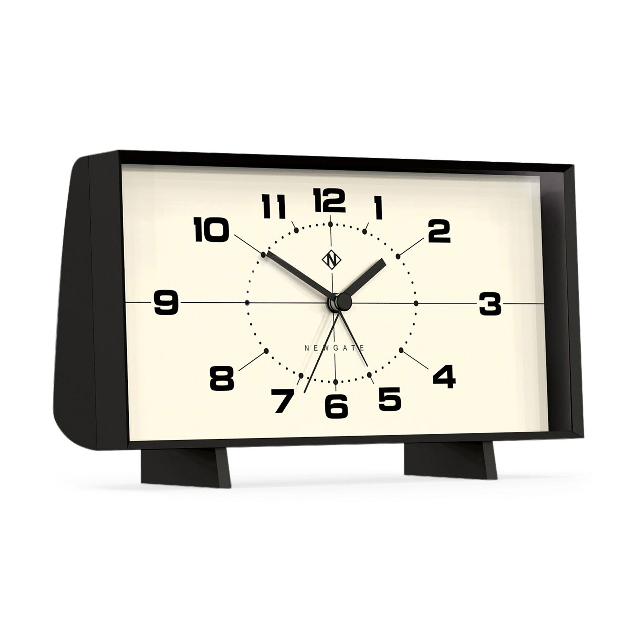 Wideboy Alarm Clock - Black/White - Image 3
