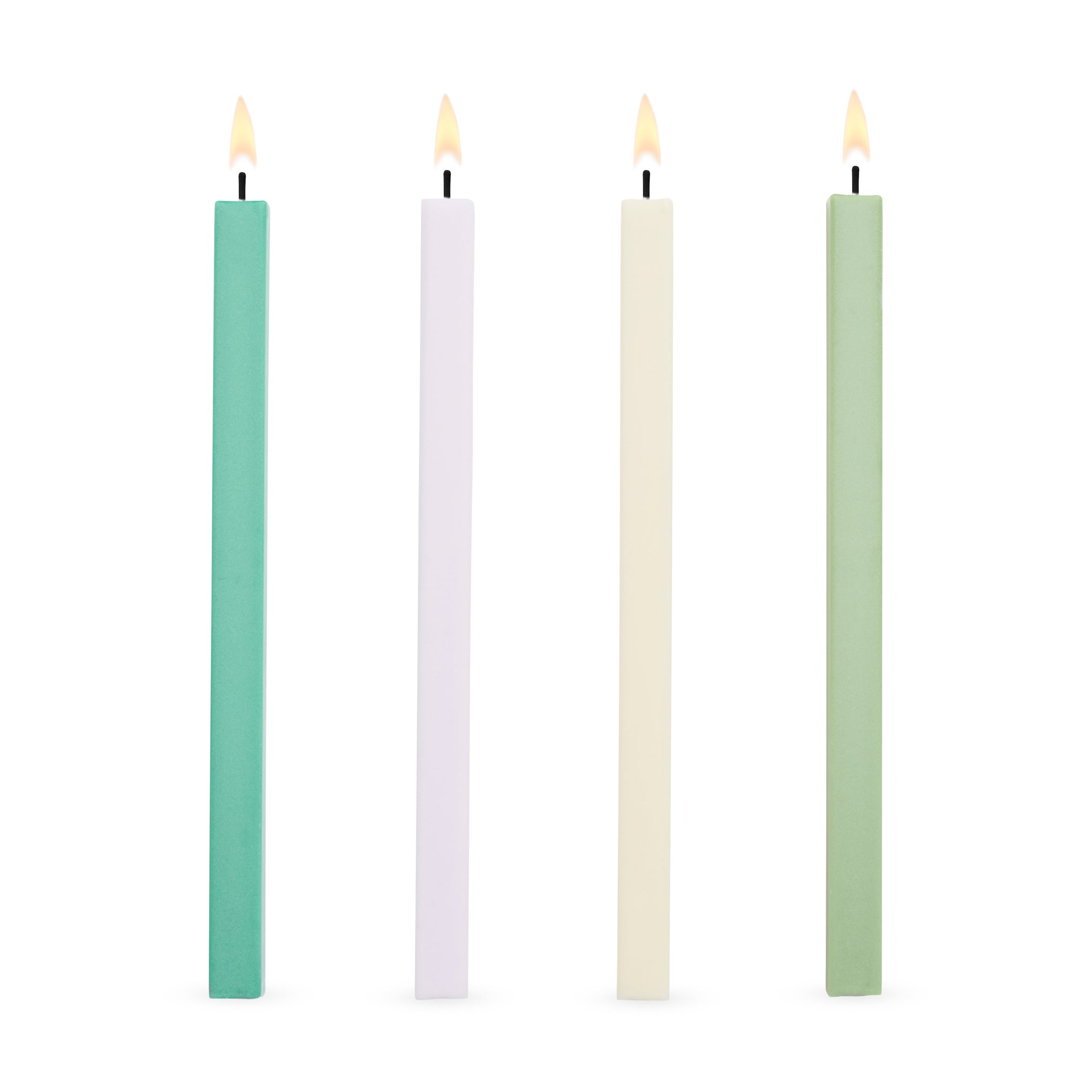 HAY Shape Candles - Set of 4 - Pastel - Image 2