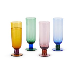 Saturn Glassware - Set of 4 - Champagne Set of 4