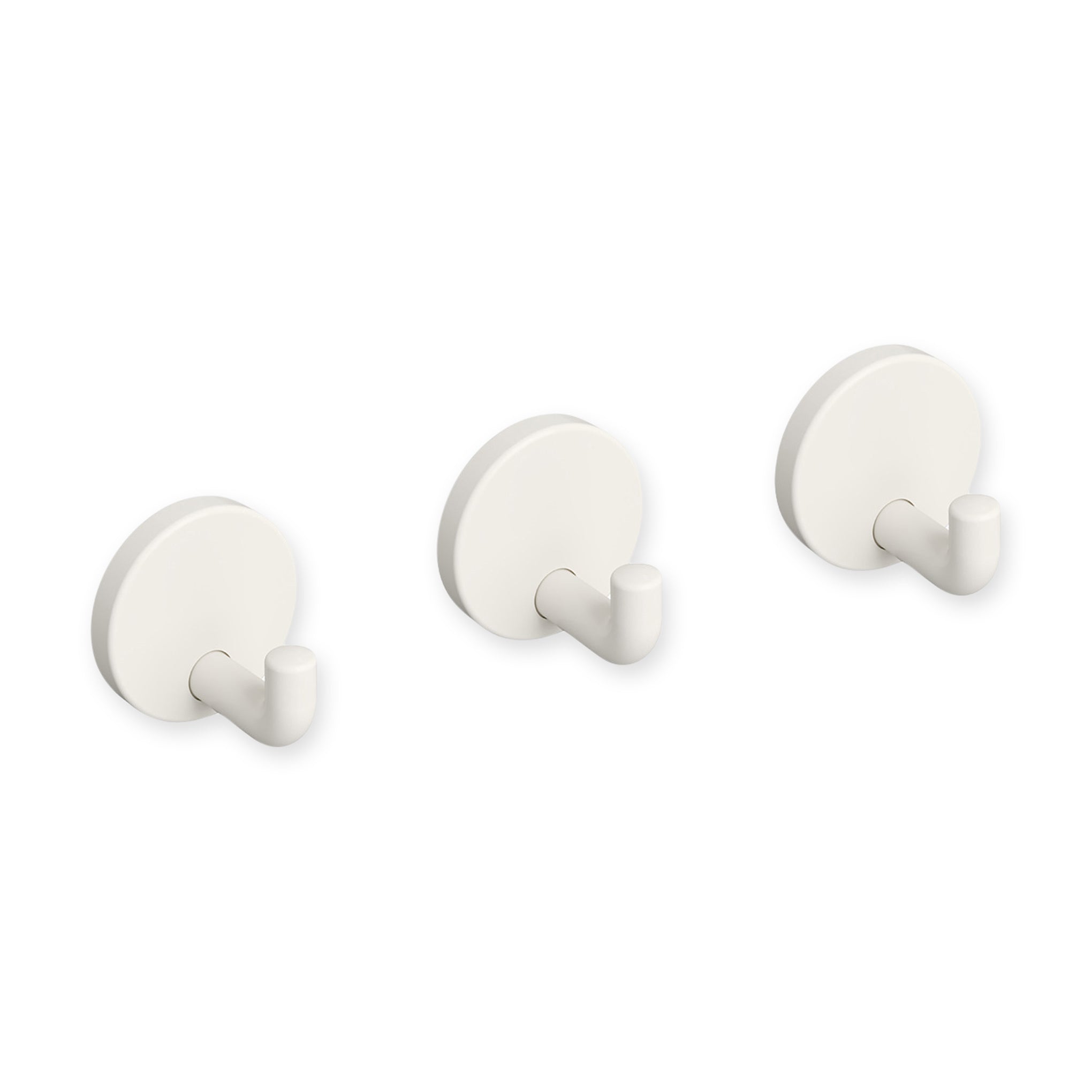 Hewi Wall Hooks - Set of 3 - White