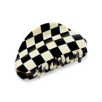 Chunks Checker Claw Hair Clip