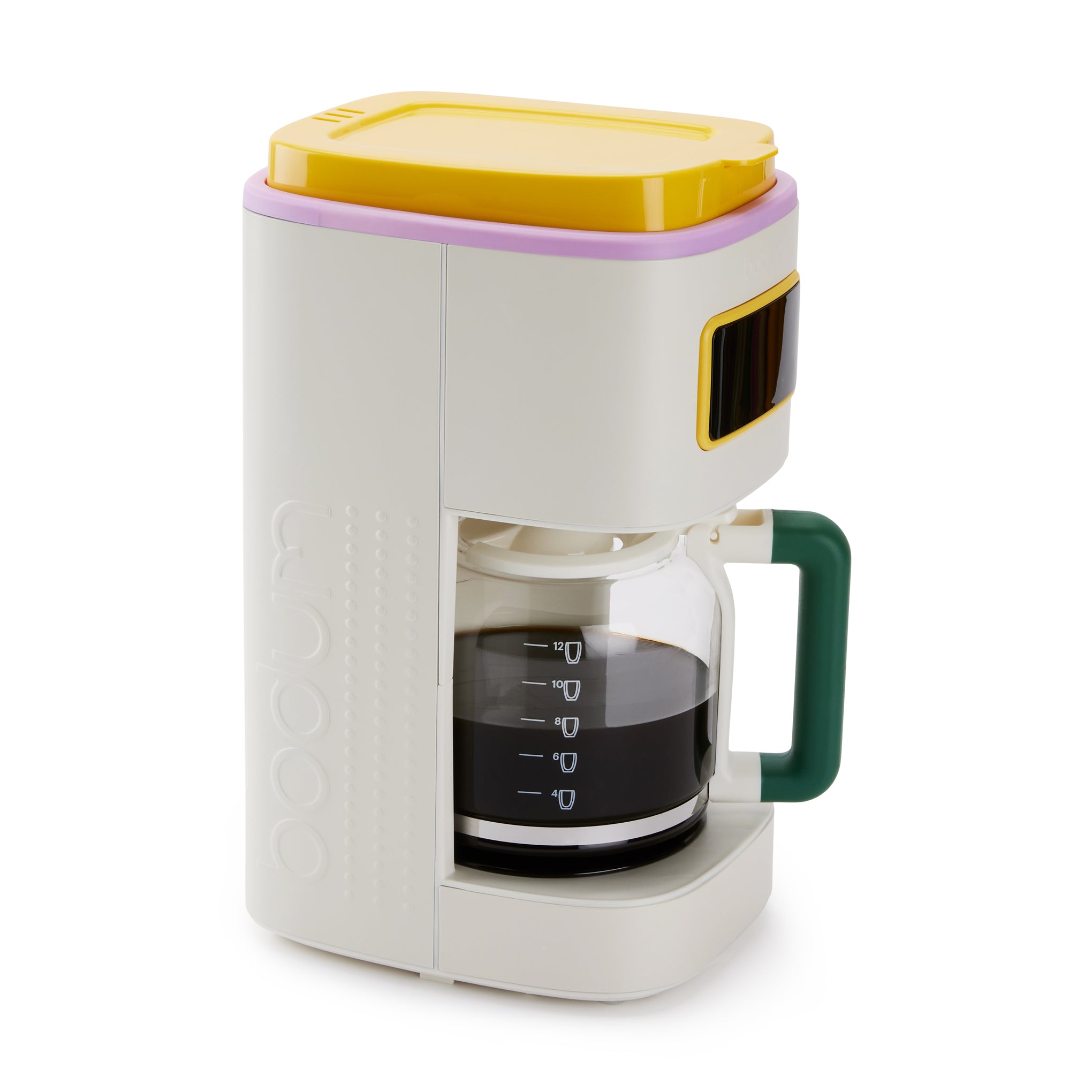 Bodum Programmable 12-Cup Coffee Maker - White/ Multi - Image 4