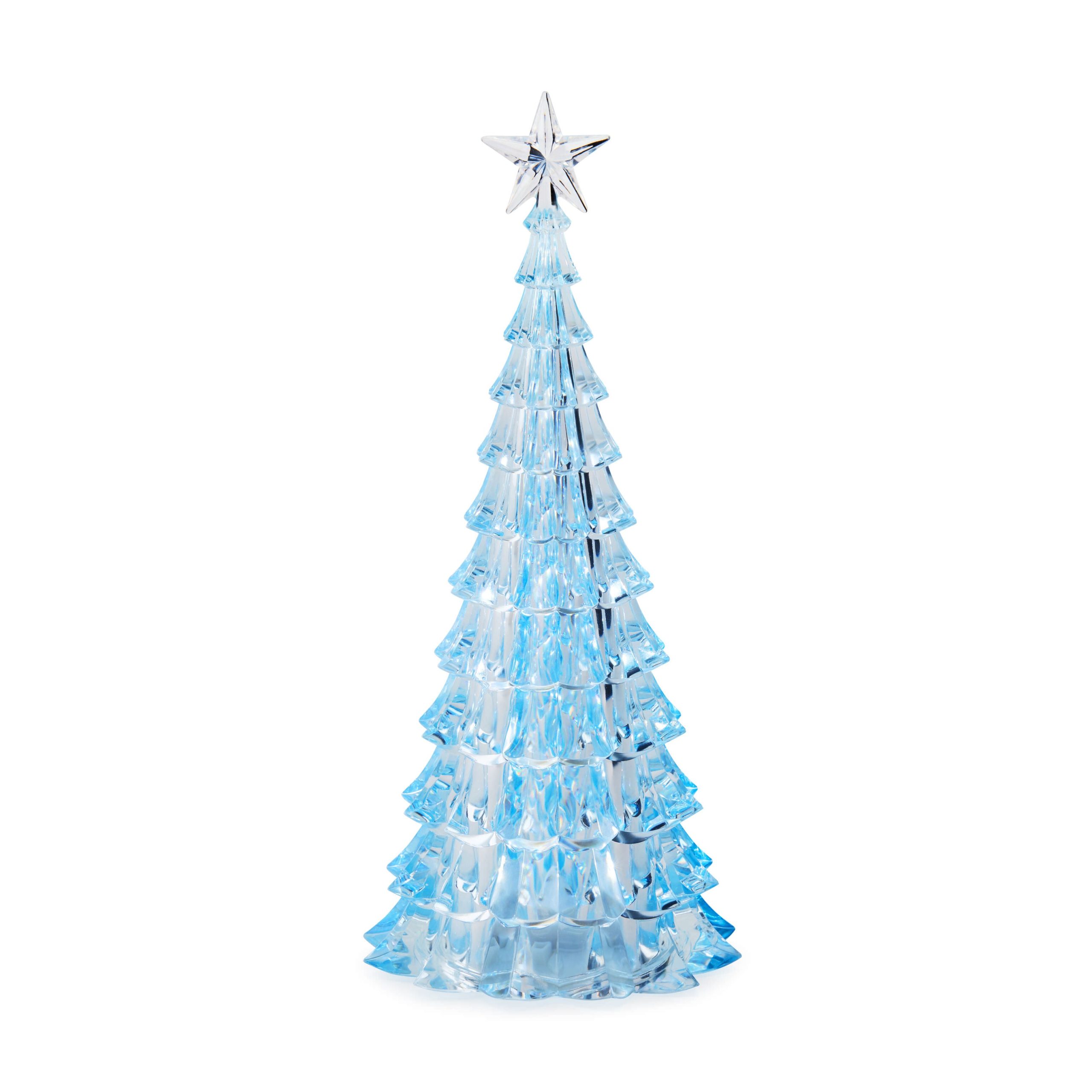 Shimmering LED Holiday Tree - Icy Blue - Image 3