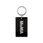 MoMA Acrylic Address Keyring - Black