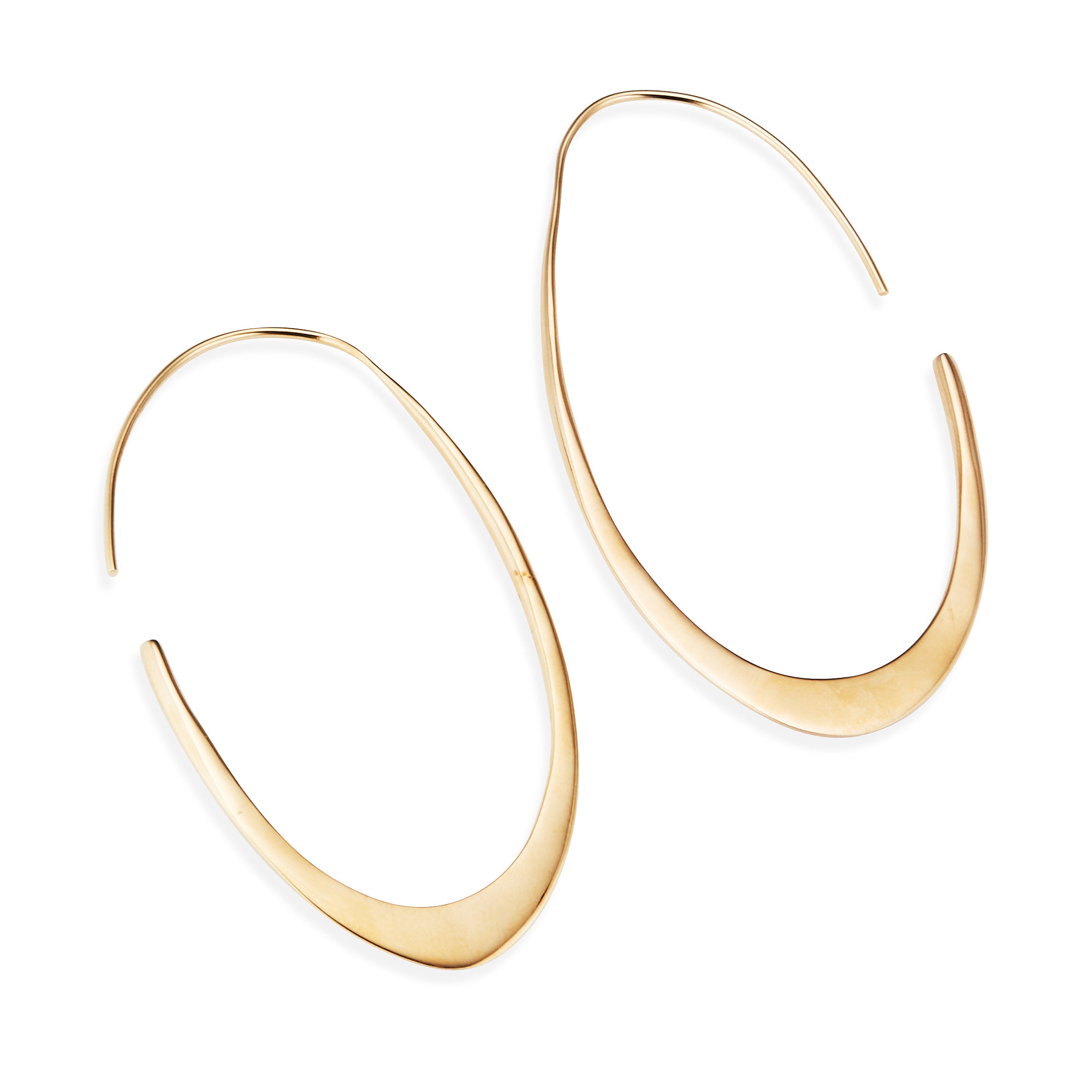 Soko Mezi Tapered Hoop Earrings - Image 3