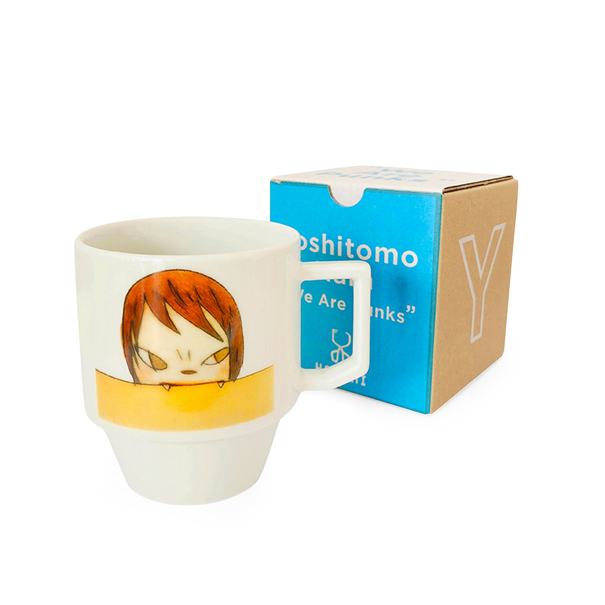 Yoshitomo Nara We Are Punks Porcelain Mug - Large - Image 5