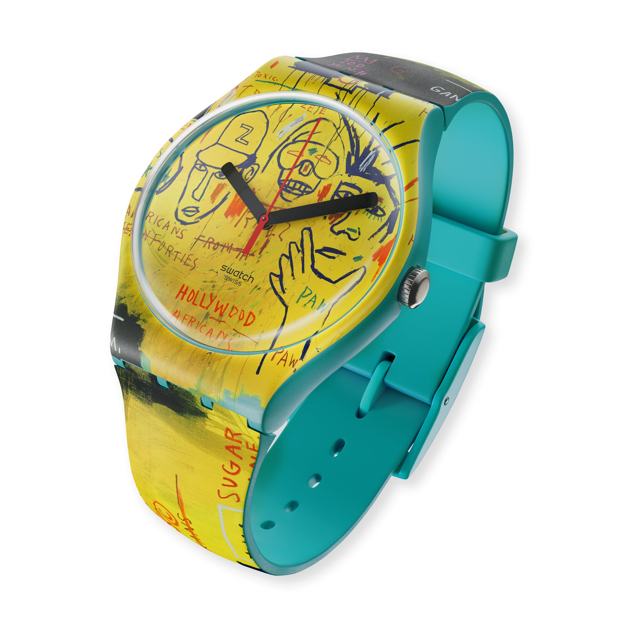 Swatch x Basquiat Watch - Yellow - Image 4
