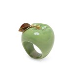 Andrés Gallardo Green Apple Gold-Plated Ring