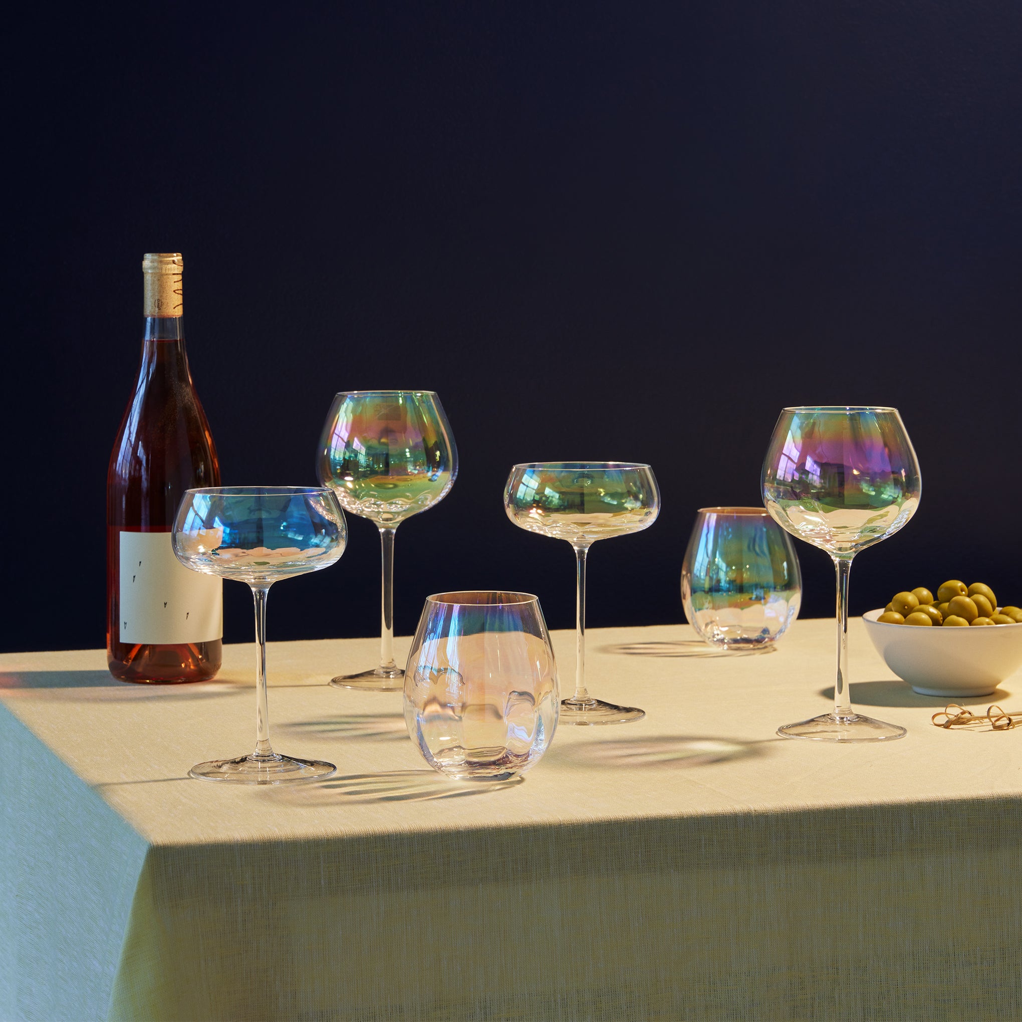 Pearl Glass Drinkware - Set of 2 - Red Wine - Image 4