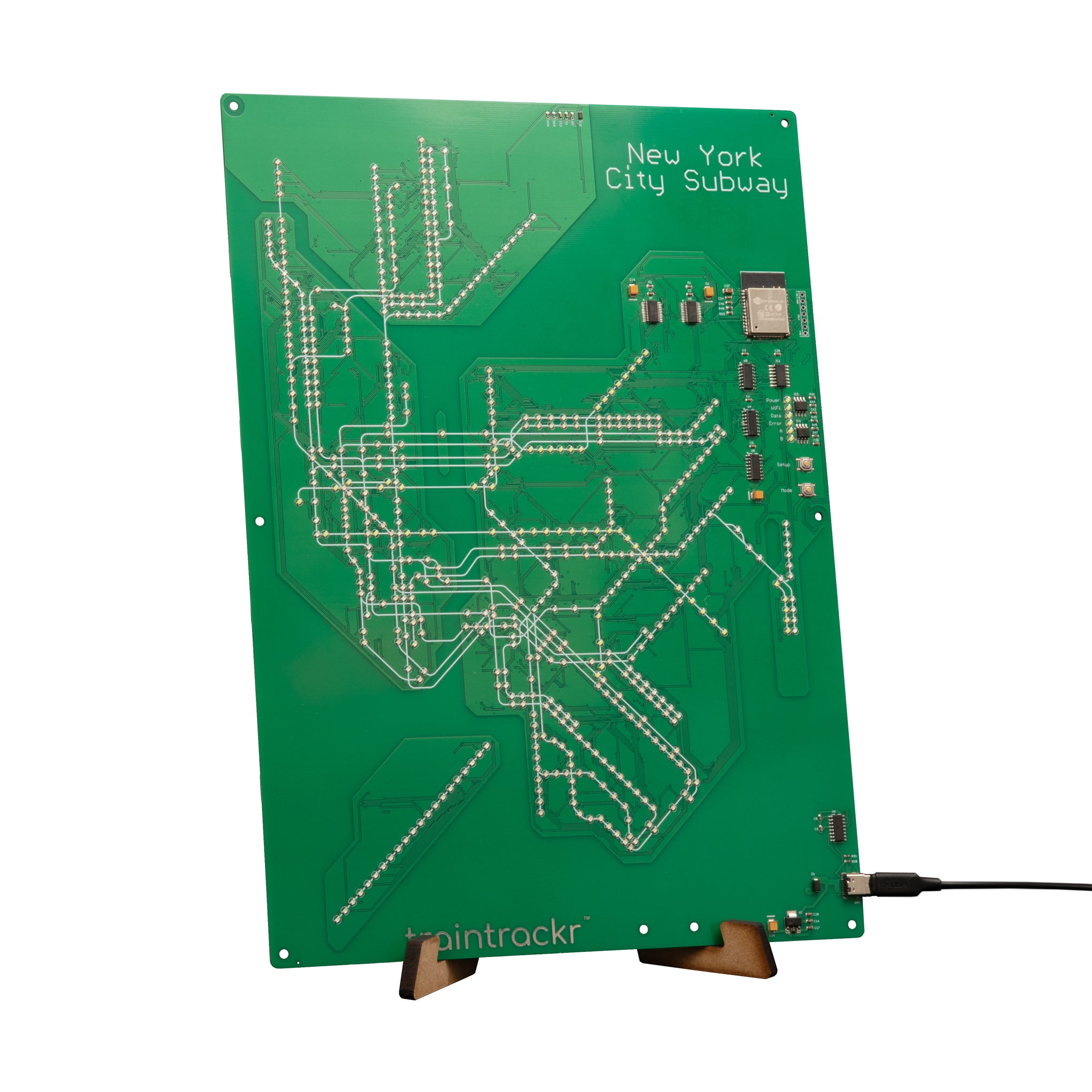 Traintrackr NYC Subway Circuit Board 2.0 - Image 4