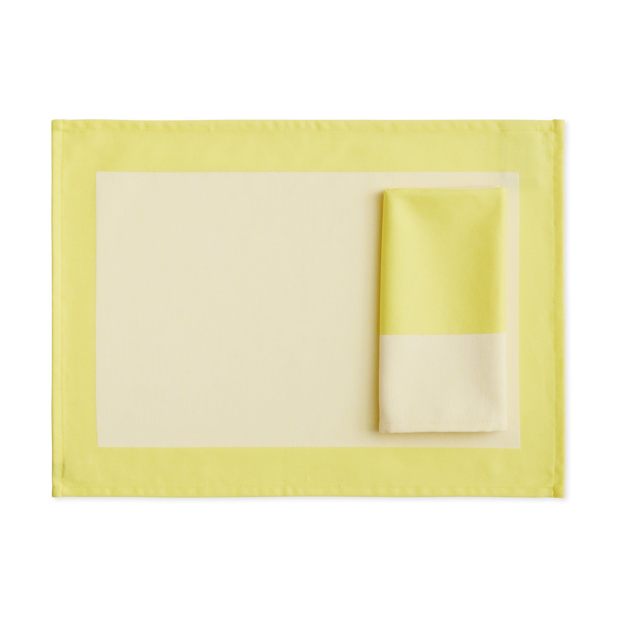 HAY Ram Cotton Napkin - Yellow - Image 3