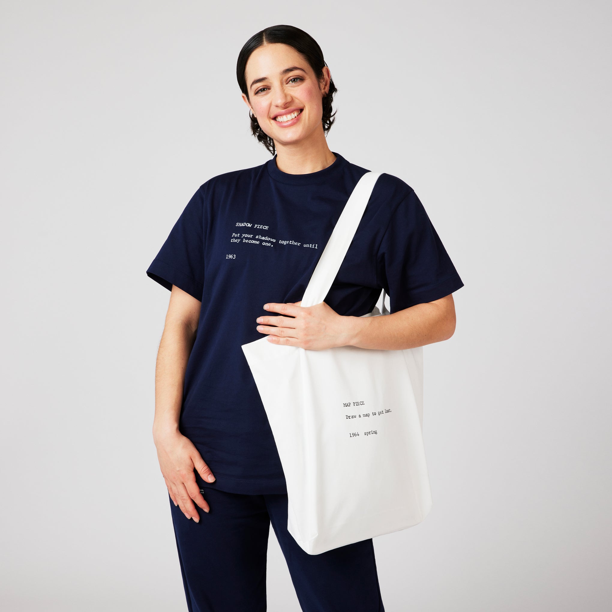 PANGAIA Yoko Ono Map Piece Tote Bag - Image 2