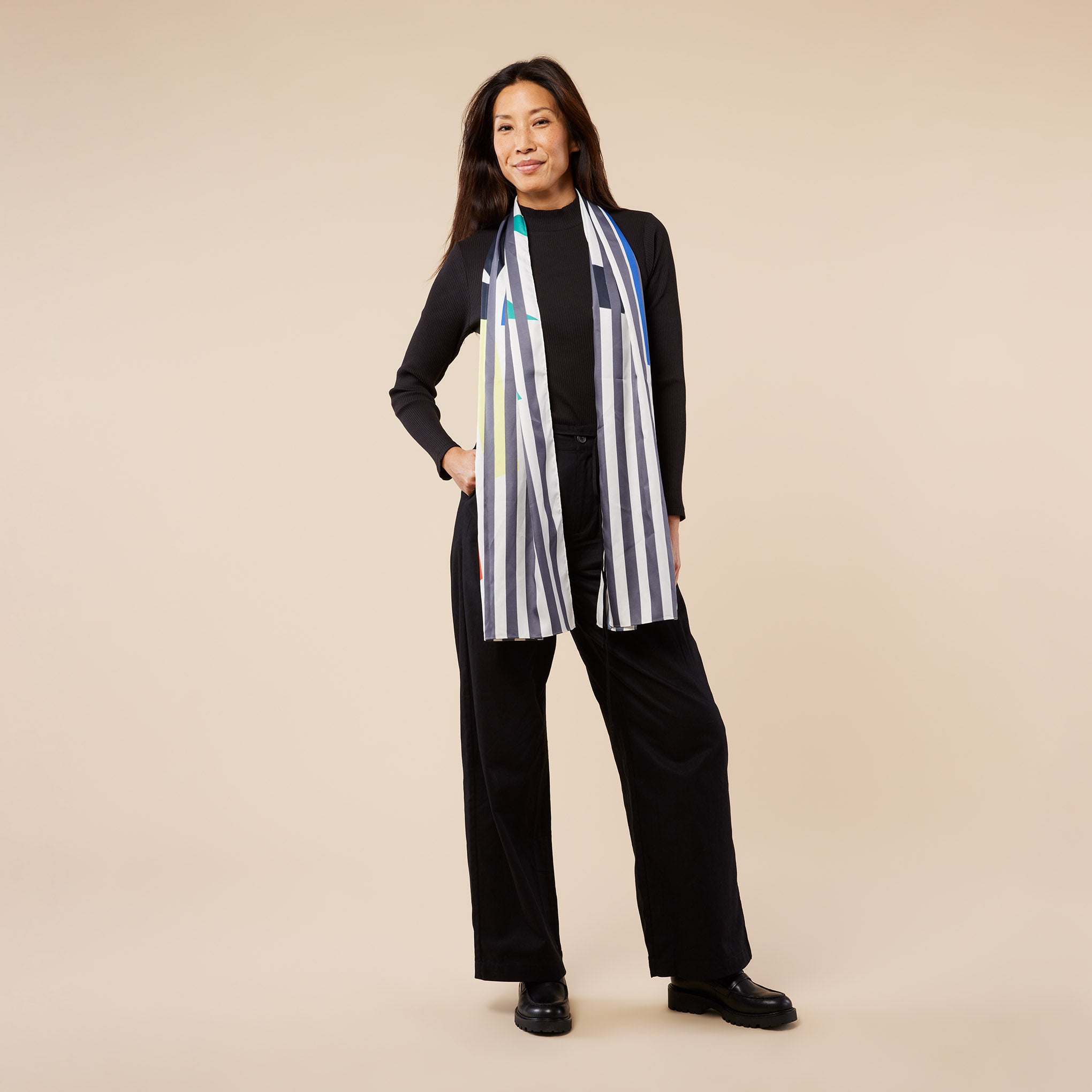 Alejandro Otero Recycled Polyester Colorhythm Scarf - Image 5