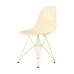 Herman Miller x HAY Eames Molded Recycled Plastic Side Chair - Powder Yellow