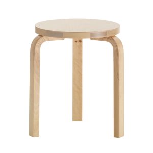 Artek Aalto Stacking Stool 60 - Villi