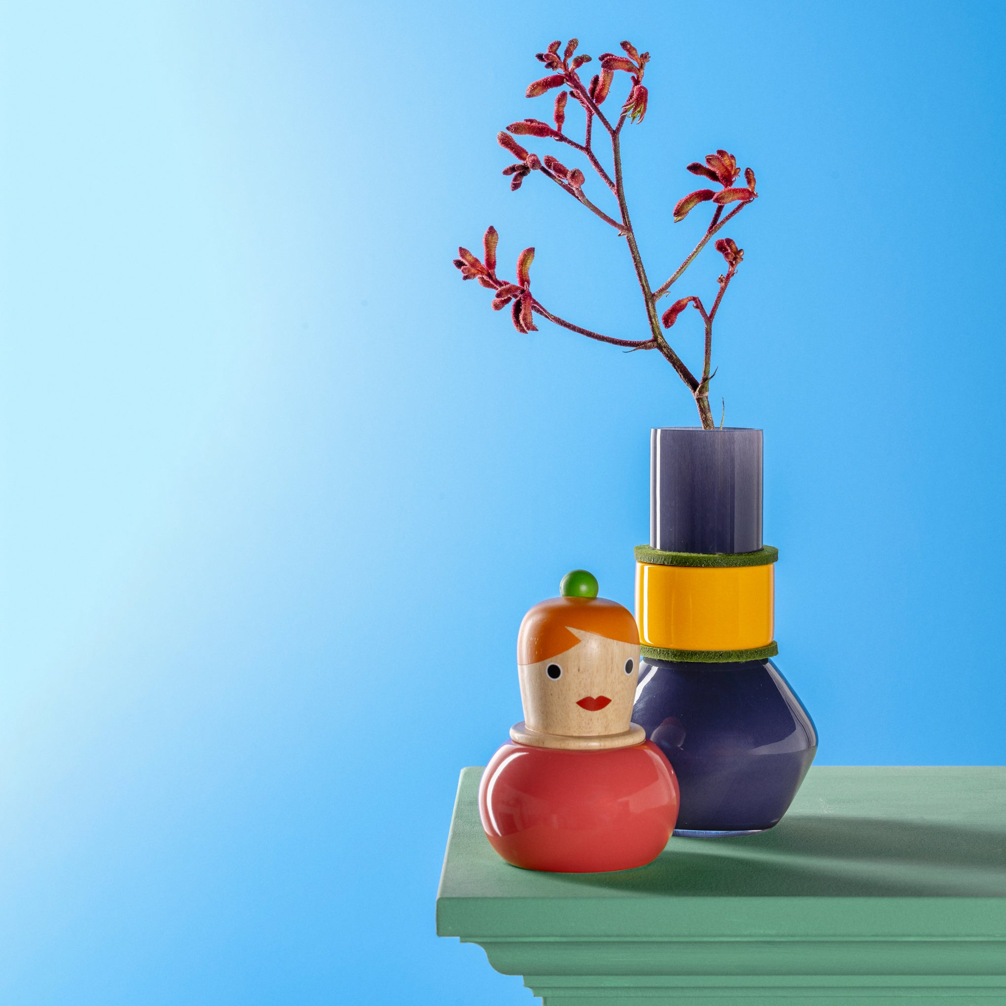 Buoni Amici Glass Character Vase - Simonetta - Image 2