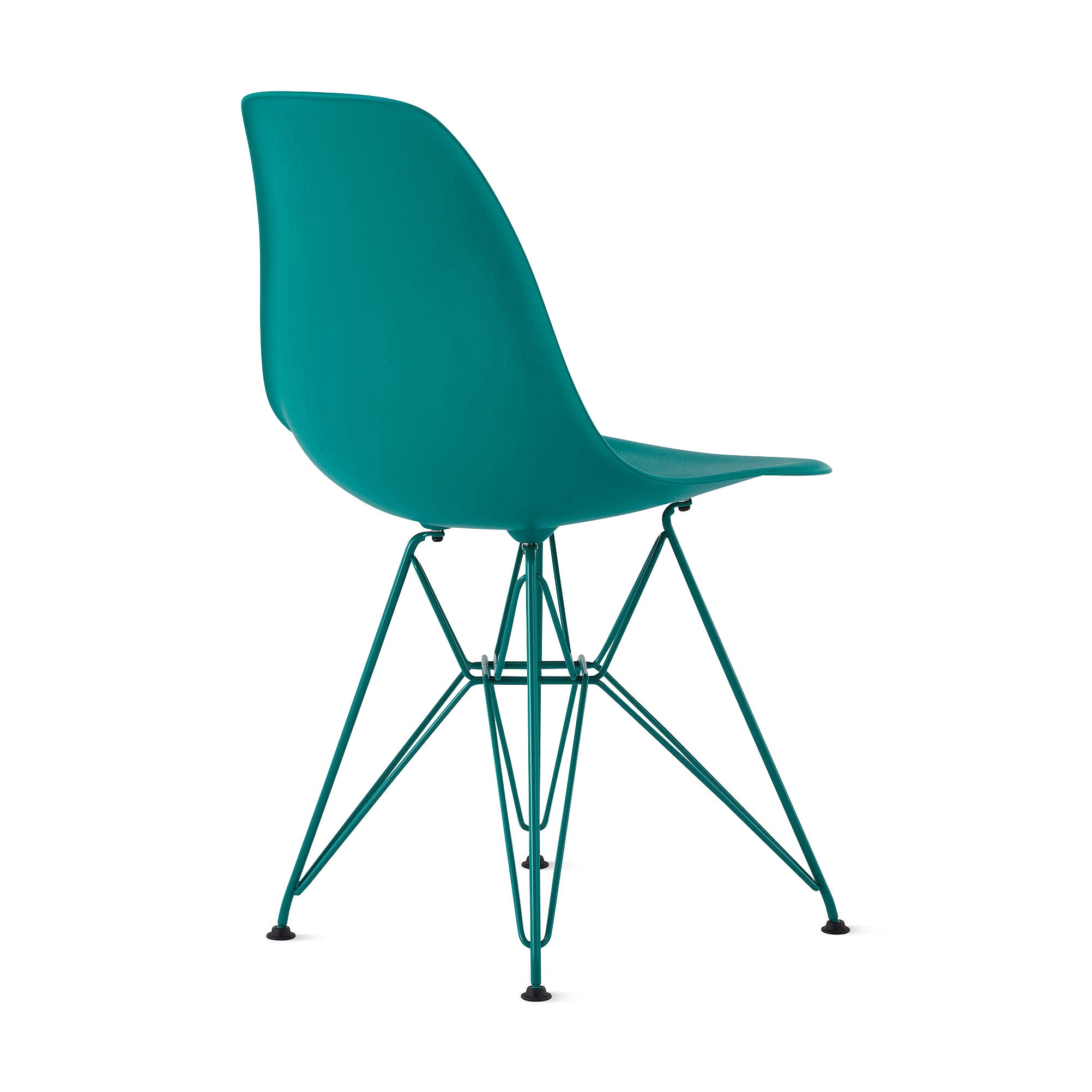 Herman Miller x HAY Eames Molded Recycled Plastic Side Chair - Mint Green - Image 6