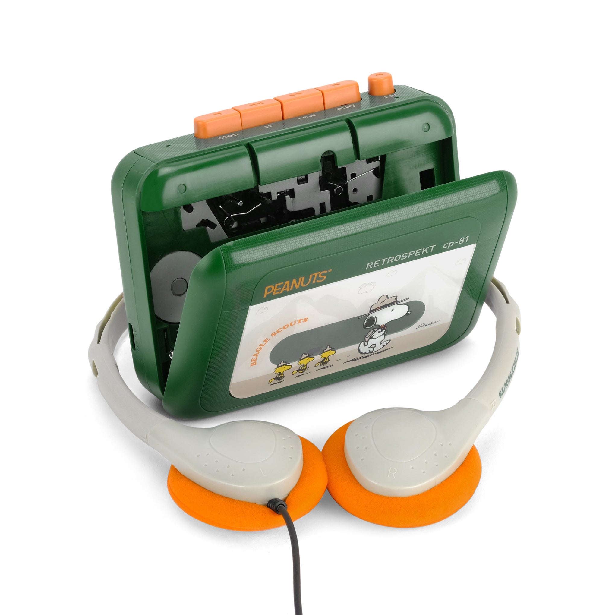 Snoopy's Beagle Scouts CP-81 Cassette Player - Image 3