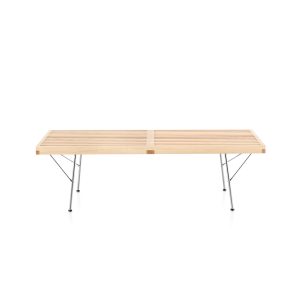 Nelson? Platform Bench - Metal Base from Herman Miller - Maple