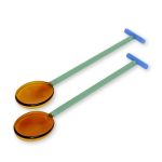Crave Glass Salad Servers  - Set of 2