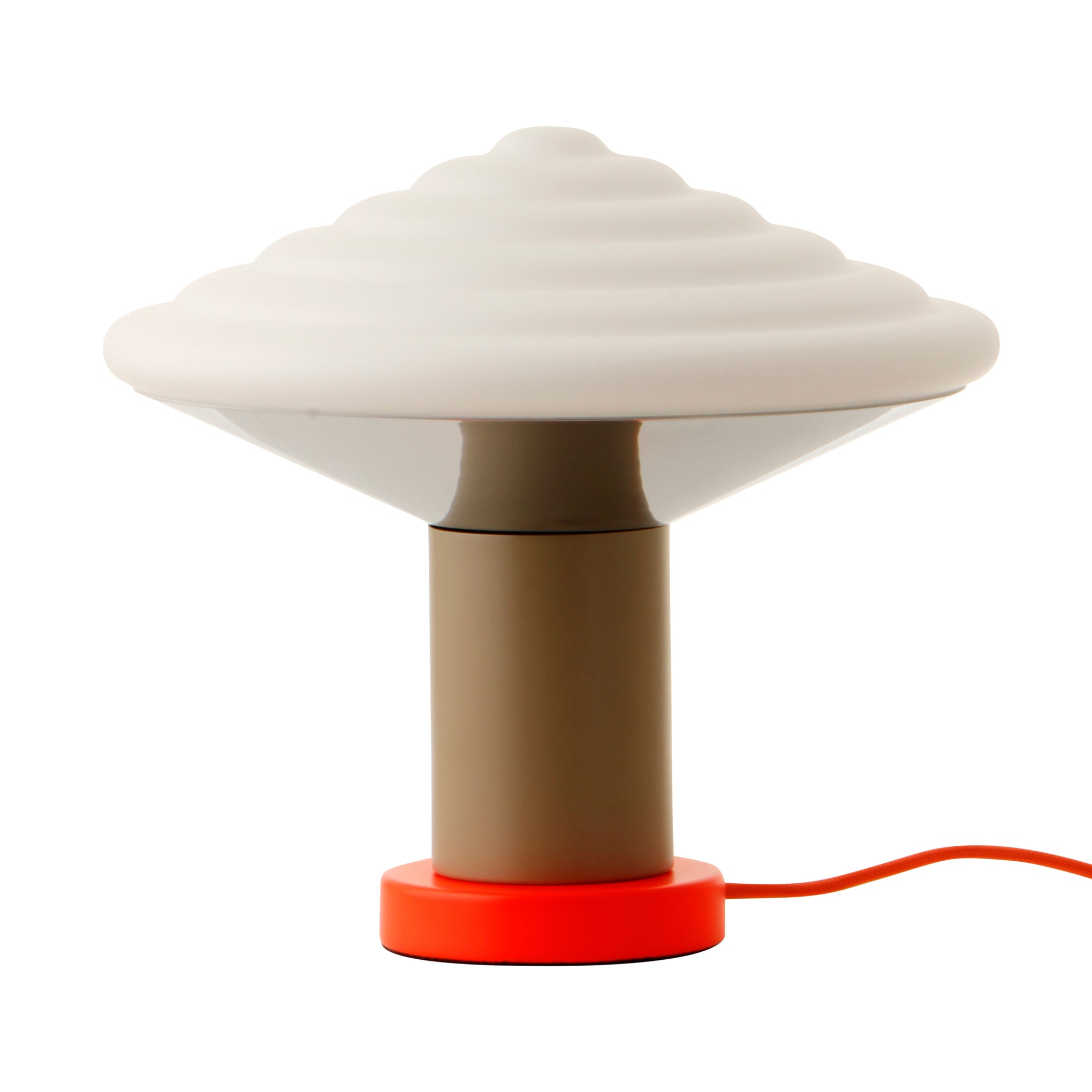 Whipped Table Lamp - Luminous Orange - Image 3