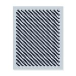 Maharam Alexander Girard Cotton Steps Rug - Blue Gray/ Black