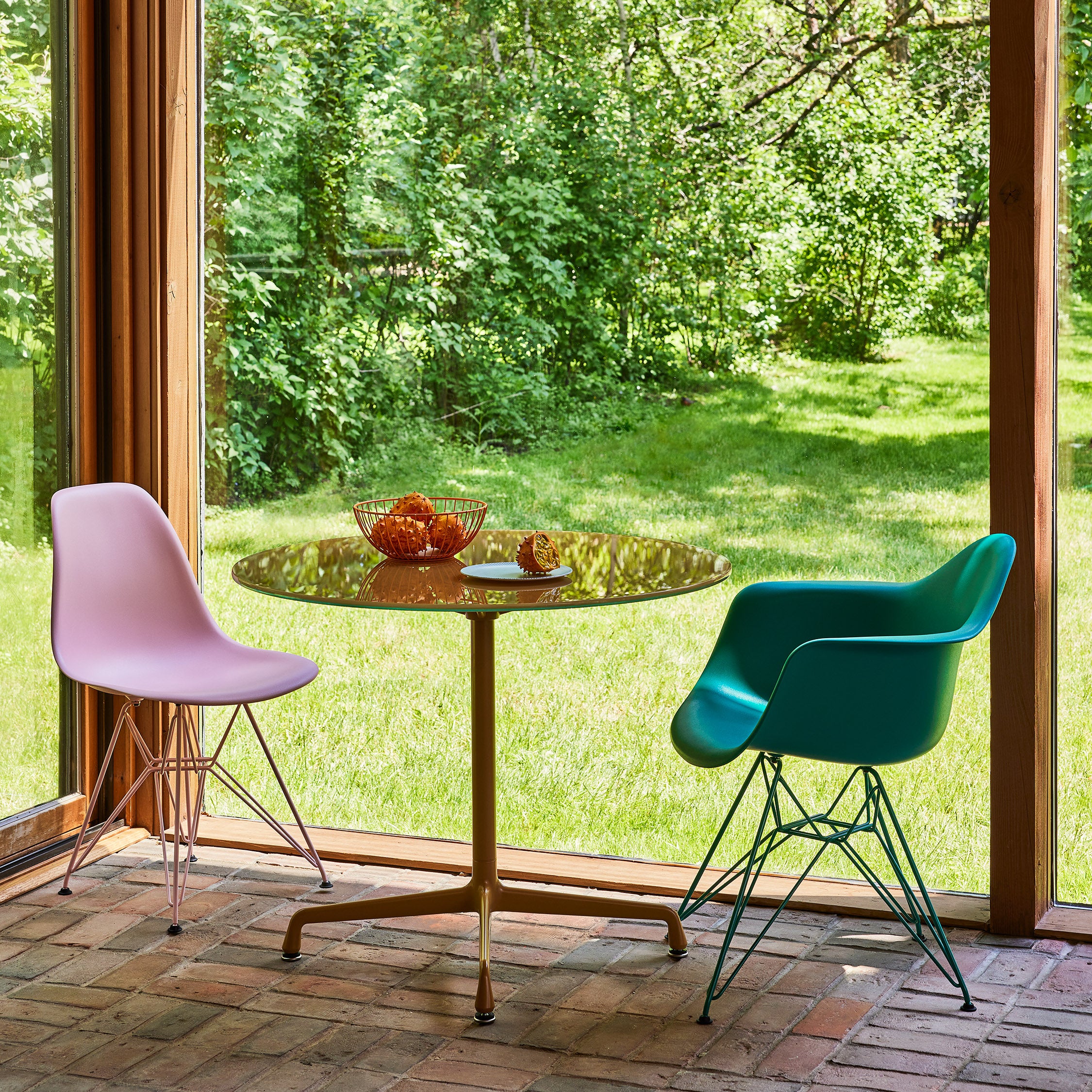 Herman Miller x HAY Eames Molded Recycled Plastic Armchair - Mint Green - Image 2