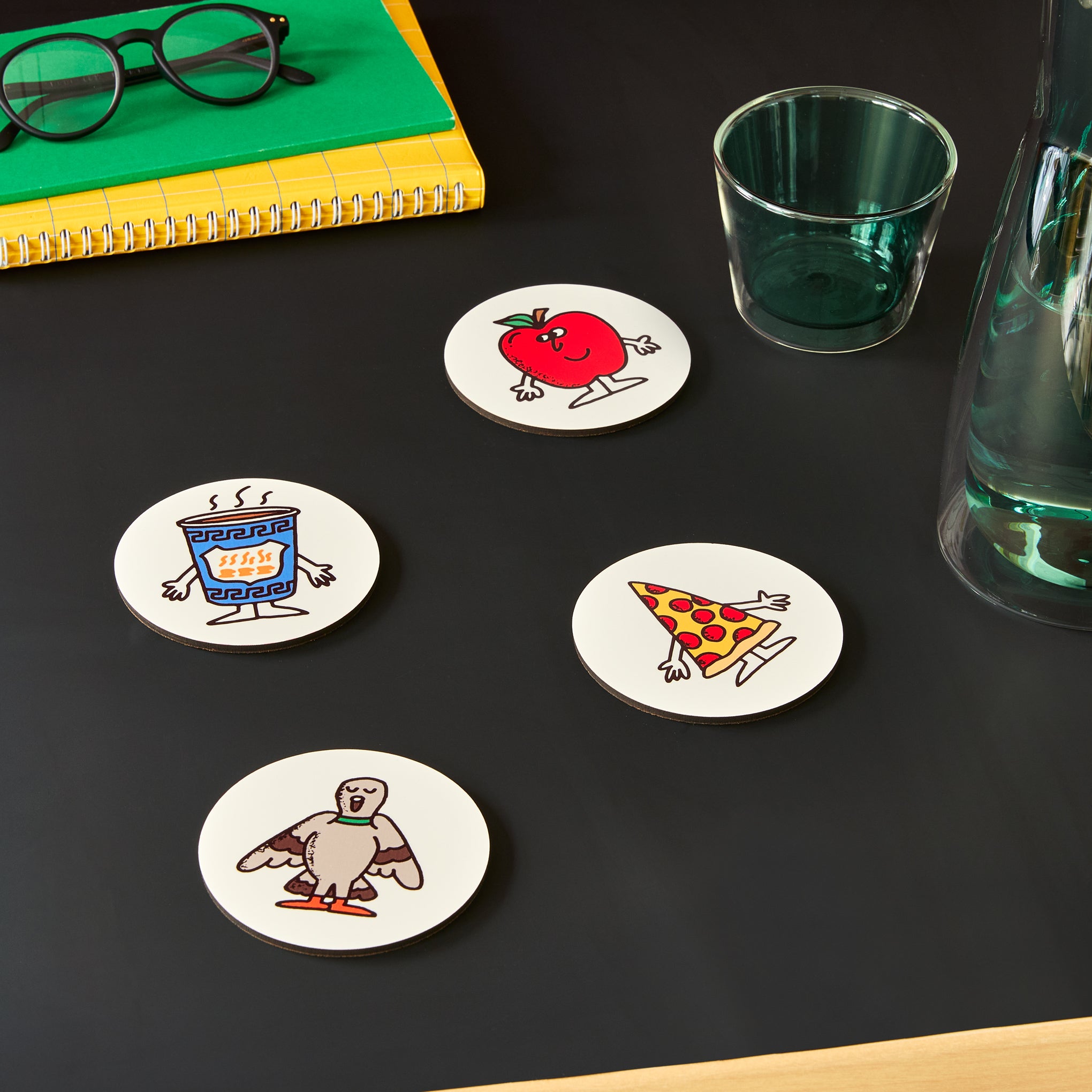 Only NY for MoMA Community of New York Coasters - Set of 4 - Image 2