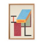 Nathalie Du Pasquier Spirou Limited Edition Framed Poster