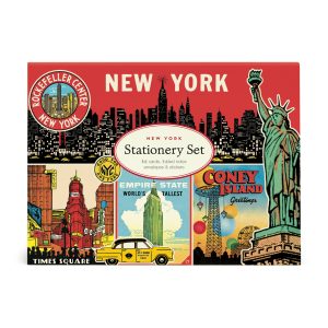 NYC Vintage Attractions Notecards - Set of 8